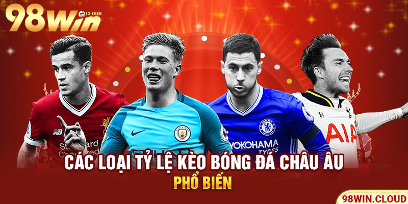 Các loại tỷ lệ kèo bóng đá châu Âu phổ biến