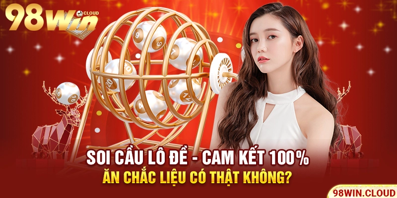 Soi cầu lô đề - cam kết 100% ăn chắc liệu có thật không?